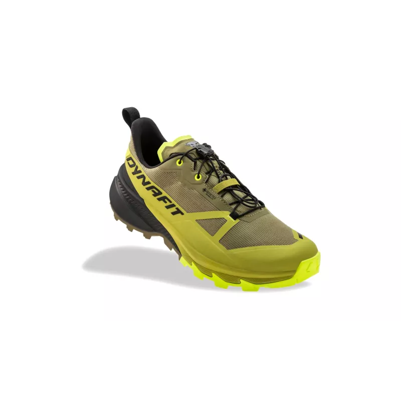 Dynafit Traverse 2 GTX polkujuoksukengät - Golden Lime/Military Green, koko 46 EU