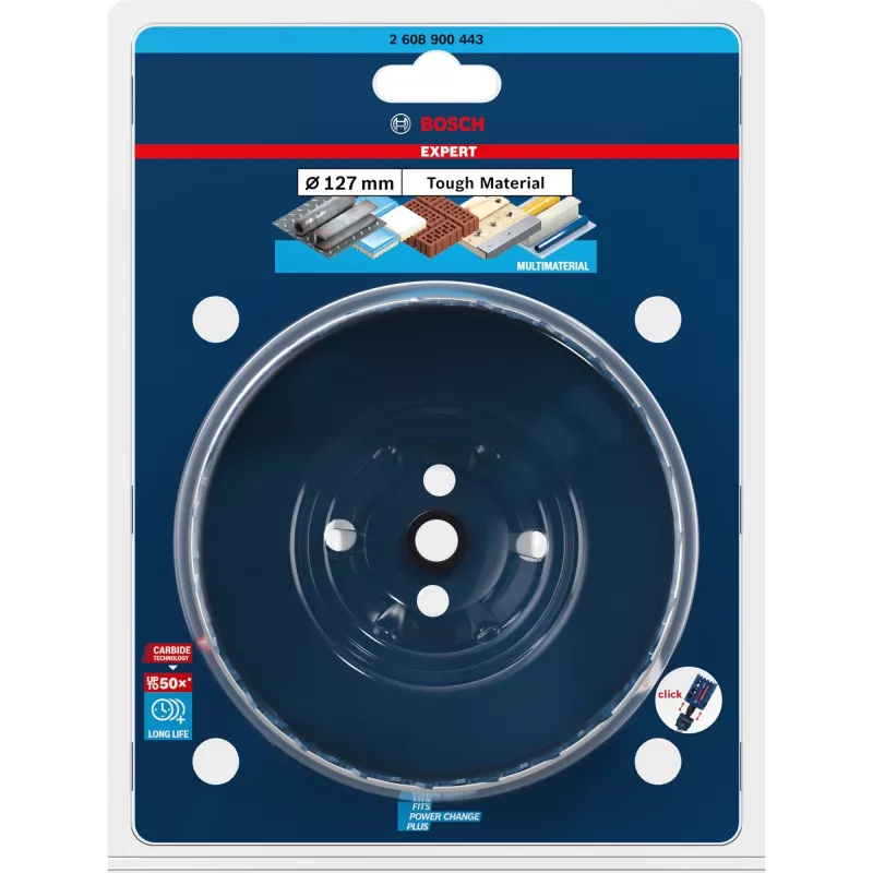 Bosch Expert Multi Material PC Plus reikäsaha, Ø 127 mm (5)