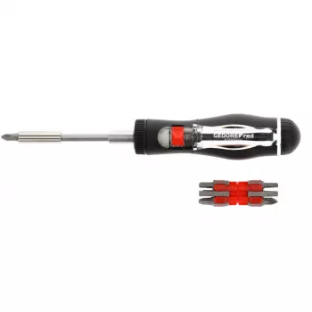 GEDORE Red Ratchet ruuvimeisseli 13in1, 1/4 tuuma (musta/punainen, 13 bittiä)