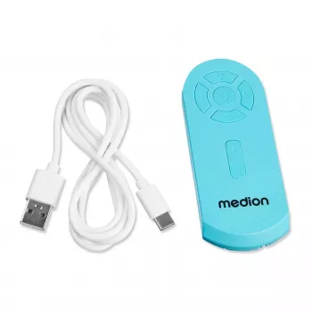 MEDION LIFE Camping Fan E10 TF (MD 12065) harmaa/sininen