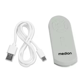 MEDION LIFE Camping Fan E10 TF (MD 12065) harmaa/valkoinen