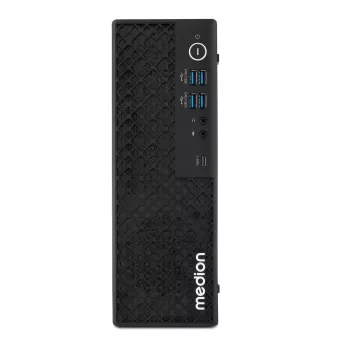 MEDION Picoworx T80 SFF MD340078 pöytätietokone - Intel Core i5-13500HX, 32GB RAM, 1TB SSD, UHD Graphics, FreeDOS, musta
