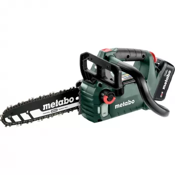 METABO MS 18 LTX BL 25 (601595900) SET akkuketjusaha (vihreä/musta, Li-Ion akku 4,0Ah 18V)