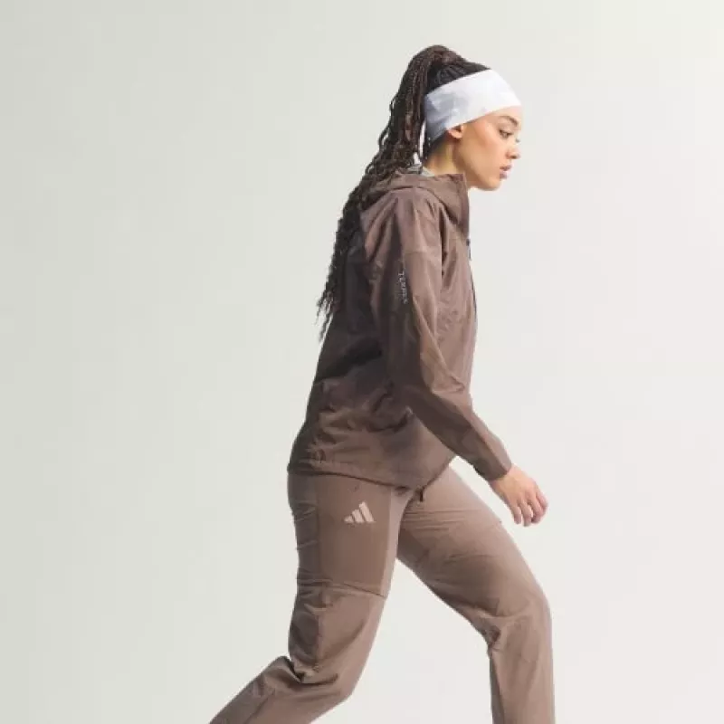 adidas TERREX Xperior 2.5L Hybrid Primeknit Climaproof takki - Trace Brown - XS