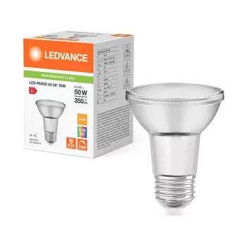 OSRAM PAR20 50W 6.4W 927 E27 himmennettävä LED-heijastinlamppu 350 lm 2700K lämmin valkoinen