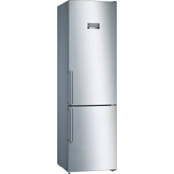 Bosch KGN397LEQ jää-pakastinyhdistelmä NoFrost-toiminnolla, VitaFresh, 363 l, Inox-look, energiatehokkuusluokka E