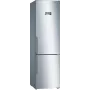 Bosch KGN397LEQ jää-pakastinyhdistelmä NoFrost-toiminnolla, VitaFresh, 363 l, Inox-look, energiatehokkuusluokka E