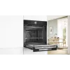 Bosch HMG976KB1 Series 8 kalusteisiin asennettava mikroaaltouuni-höyryuuni, 71 l, musta
