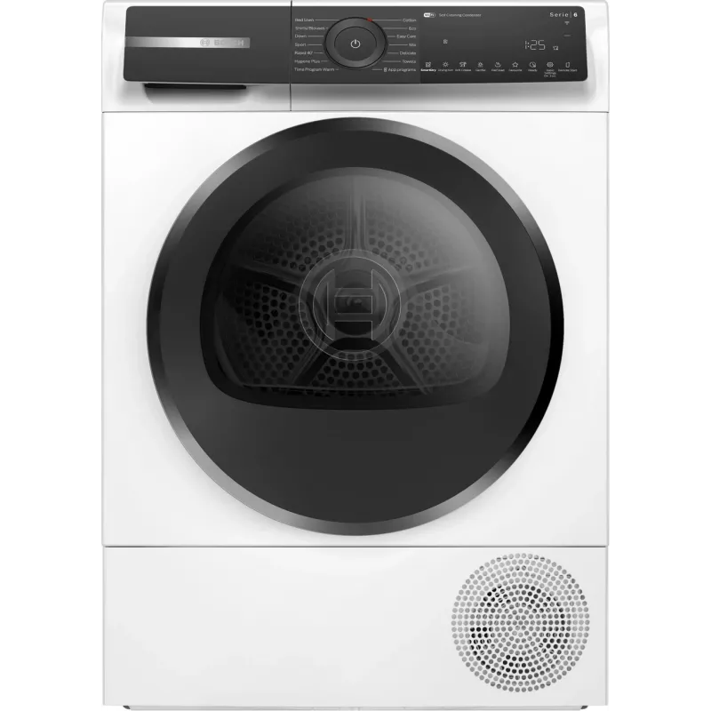 Bosch WQH245B9SN lämpöpumppukuivausrumpu, 9 kg, A+++, valkoinen
