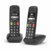 Gigaset E290 Duo DECT/analoginen langaton puhelin musta - 2 luuria
