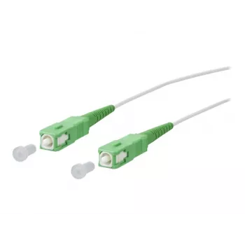 METZ CONNECT OpDAT patch-kaapeli SC APC/SC APC OS2, 3 m, valkoinen