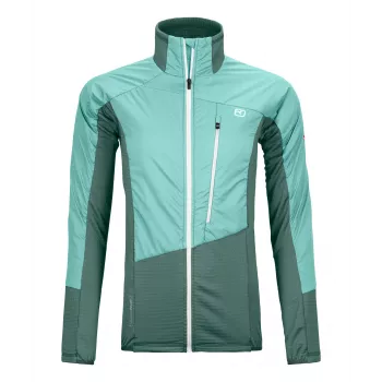 Ortovox Westalpen Swisswool Hybrid naisten takki - Dark Arctic Grey, XS