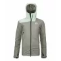 Ortovox Swisswool Zinal naisten takki - Green Sage, koko L