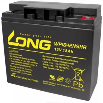LONG WP18-12NSHR AGM-akku 12V 18Ah VdS