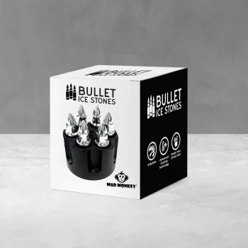 Mad Monkey ruostumattomat Bullet-jääkuutiot