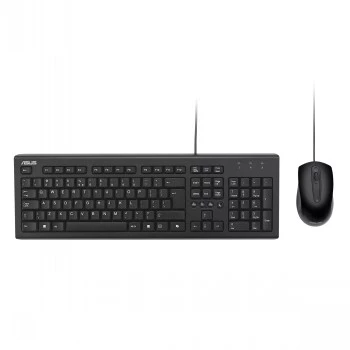ASUS näppäimistö ja hiiri U2000 virolainen QWERTY langallinen sarja