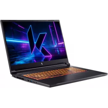 Acer Nitro V 17 AI -pelikannettava 43,2 cm (17,3 inch) FHD 144Hz Ryzen AI 5 240 16GB 512GB SSD RTX 5060 ilman käyttöjärjestelmää obsidianschwarz