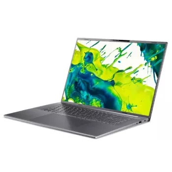 Acer Aspire 18 AI A18-I71M-71T7 Copilot+ PC kannettava, 18 tuuman WUXGA IPS 120Hz, Intel Core Ultra 7 355, 16GB LPDDR5x, 512GB SSD, Windows 11 Home, saksalainen näppäimistö