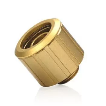 Bitspower Artemis suora puristusliitin G1/4 tuuman uros 16/10mm letkulle - Stardust Gold