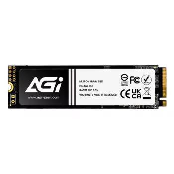 AGI TECHNOLOGY 1TB M.2 NVMe PCIe Gen3 x4 sisäinen SSD (AGI1T0GIMAI298-CB)