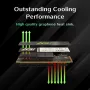 AGI TECHNOLOGY 1TB M.2 NVMe PCIe 4.0 SSD - 4700MB/s luku, 2800MB/s kirjoitus, 600TBW