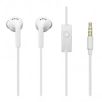 Samsung EHS61ASFWE Universal Original stereo 3.5mm headset kaapelilla 1,2m mikrofoni valkoinen (OEM)