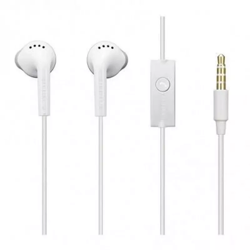 Samsung EHS61ASFWE Universal Original stereo 3.5mm headset kaapelilla 1,2m mikrofoni valkoinen (OEM)