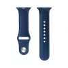 Evelatus Apple Watch 42/44/45mm silikonilenkki ranneke (S/M 110mm) sininen