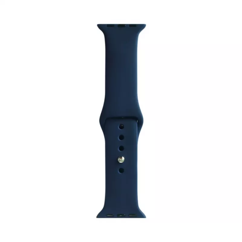 Evelatus Apple Watch 42/44/45mm silikonilenkki ranneke (S/M 110mm) sininen