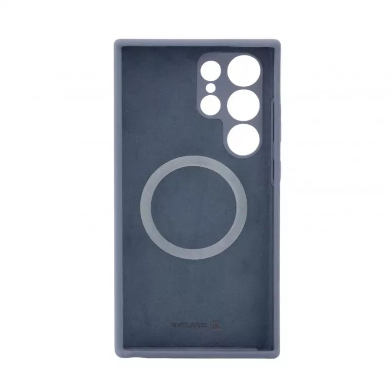 Evelatus Samsung Galaxy S24 Ultra Premium Magsafe Soft Touch silikonikotelo midnight blue