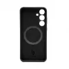 Connect Samsung Galaxy S24 Plus Premium Quality magneettinen Soft Touch silikonikotelo musta