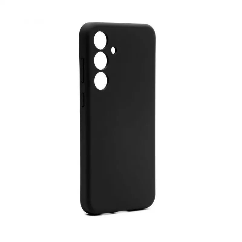 Connect Samsung Galaxy S24 Plus Premium Quality magneettinen Soft Touch silikonikotelo musta