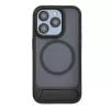 Evelatus Apple iPhone 16 Pro kumipinnoitettu MagSafe jalustalla kotelo musta