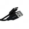 Evelatus AutoSpring Coiled Cable USB A - USB C 1,2 m musta