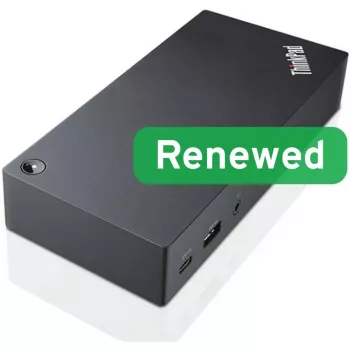 Lenovo Renewed ThinkPad USB-C Dock Gen 2 40AS 90W käytetty sis. verkkolaitteen