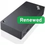 Lenovo Renewed ThinkPad USB-C Dock Gen 2 40AS 90W käytetty sis. verkkolaitteen
