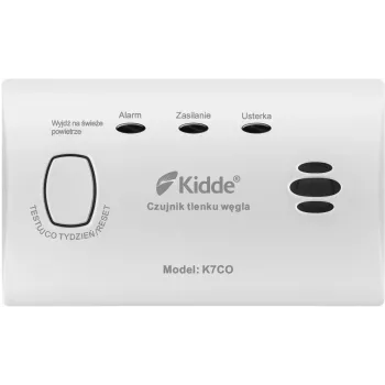 Kidde K7CO häkävaroitin digitaalisella LCD-näytöllä