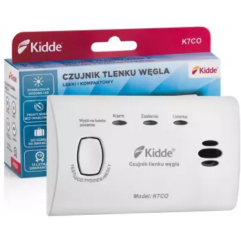 Kidde K7CO häkävaroitin digitaalisella LCD-näytöllä