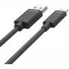 UNITEK USB 3.1 Type-A - Type-C kaapeli 0,5m musta