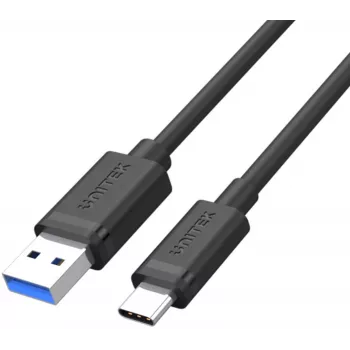UNITEK USB 3.1 Type-A - Type-C kaapeli 0,5m musta
