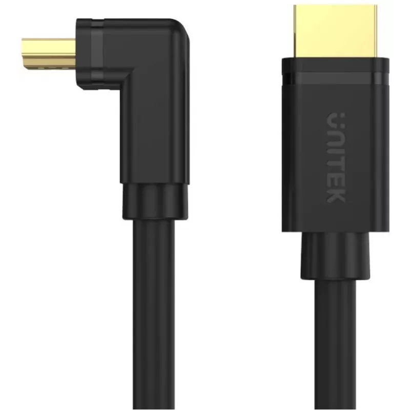UNITEK Y-C1001 High Speed HDMI -kaapeli Ethernetillä 2 m musta