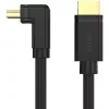 UNITEK Y-C1009 HDMI 2.0 -kaapeli 270 asteen kulmaliitin 4K 3 m musta