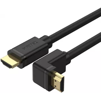 UNITEK Y-C1009 HDMI 2.0 -kaapeli 270 asteen kulmaliitin 4K 3 m musta