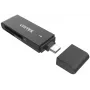 UNITEK USB-C SD- ja MicroSD-kortinlukija (Y-9328) - Space Grey