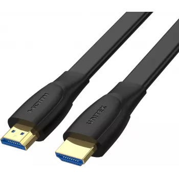 UNITEK High Speed HDMI 2.0 litteä kaapeli 1,5m, 4K 60Hz