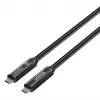 UNITEK USB-C Active Optical Cable 5 m - 10Gbps, PD 60W, 8K@30Hz, musta