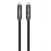 UNITEK USB-C Active Optical Cable 5 m - 10Gbps, PD 60W, 8K@30Hz, musta