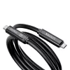 UNITEK USB-C Active Optical Cable 7 m – 10Gbps, PD60W, 8K@30Hz, musta