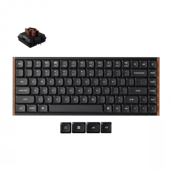 Keychron K3U-H3 75% Milk POM Brown Switch 8K langaton mekaaninen näppäimistö