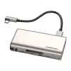 Freewell Pro Plus kortinlukija USB 3.2 Gen 2 Type-C 10 Gbps SD MicroSD CFexpress Space Gray